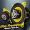 Pyle Pyle Car Two Way Speaker System, 4 in 140W, 4 Ohm, Coaxial Speakers, Mount Depth, Yellow PLG4.2 - alternate 4